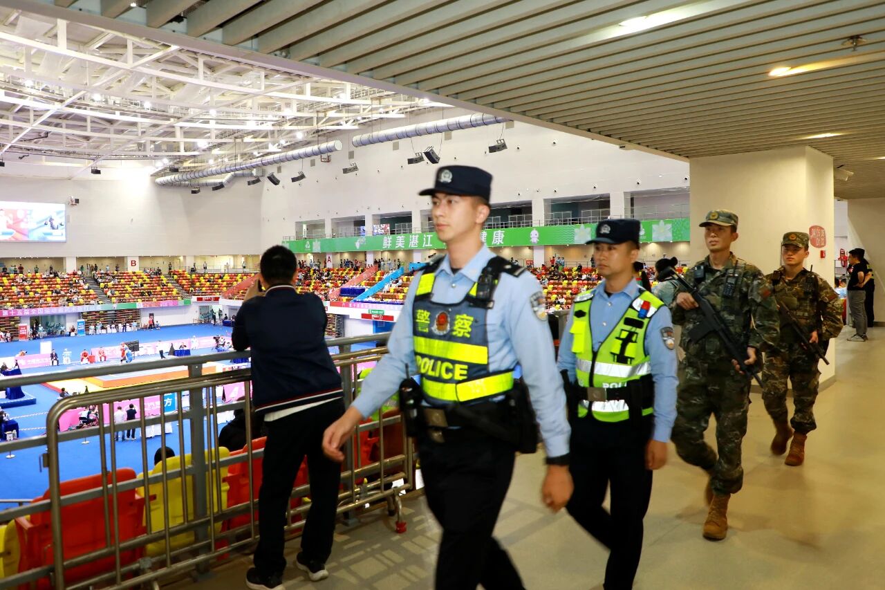 硬核守护！湛江公安筑牢全运安全“平安底色”