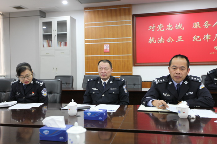 市财政局李光副局长莅临我局指导预算编制工作